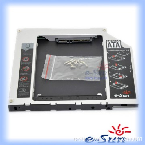 2.5-inch, 9.5mm, SATA-SATA 2nd HDD Caddy, Supports more than 500GB